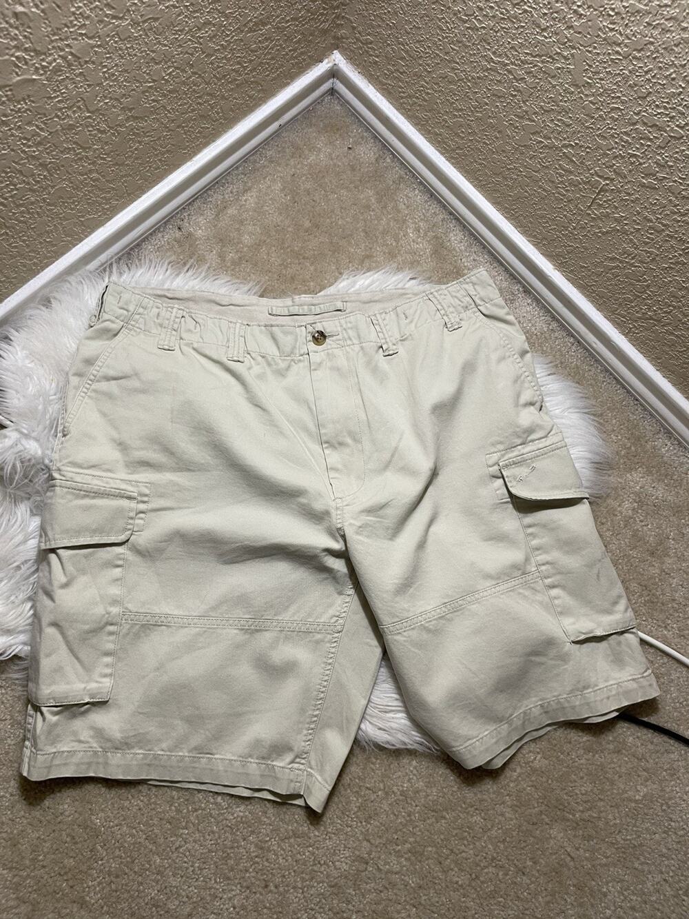 Polo Ralph Lauren Mens 38 Relaxed Fit Cargo Shorts Khaki